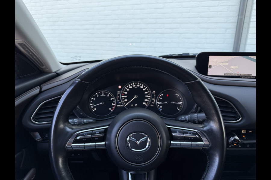 Mazda CX-30 2.0 e-SkyActiv-X M Hybrid Luxury | Schuifdak | Trekhaak | Leder | ACC | Camera | HUD | 18 inch