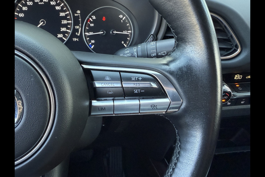 Mazda CX-30 2.0 e-SkyActiv-X M Hybrid Luxury | Schuifdak | Trekhaak | Leder | ACC | Camera | HUD | 18 inch
