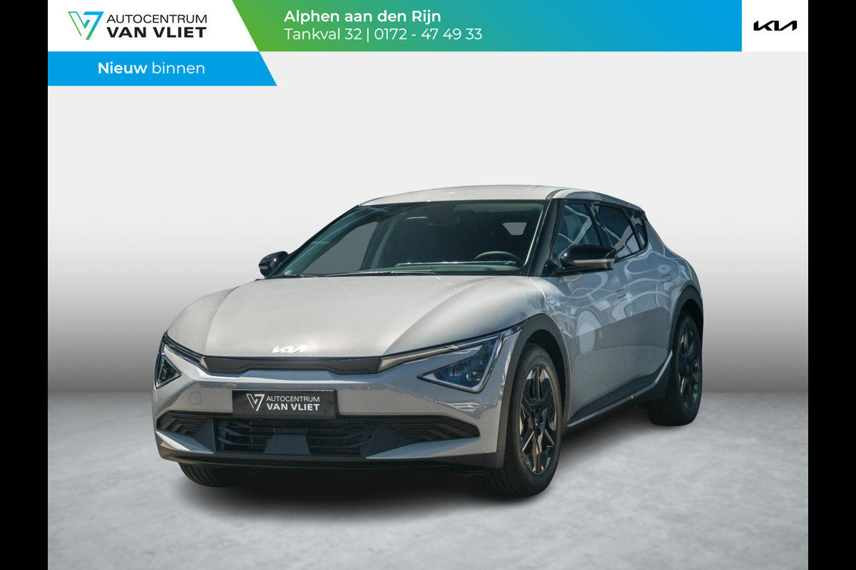 Kia Ev6 Light Edition 63 kWh l Direct leverbaar l Wolf Grey l 428 km Actieradius Kia Ev6 Light Edition 63 kWh l Direct leverbaar l Wolf Grey l 428 km Actieradius