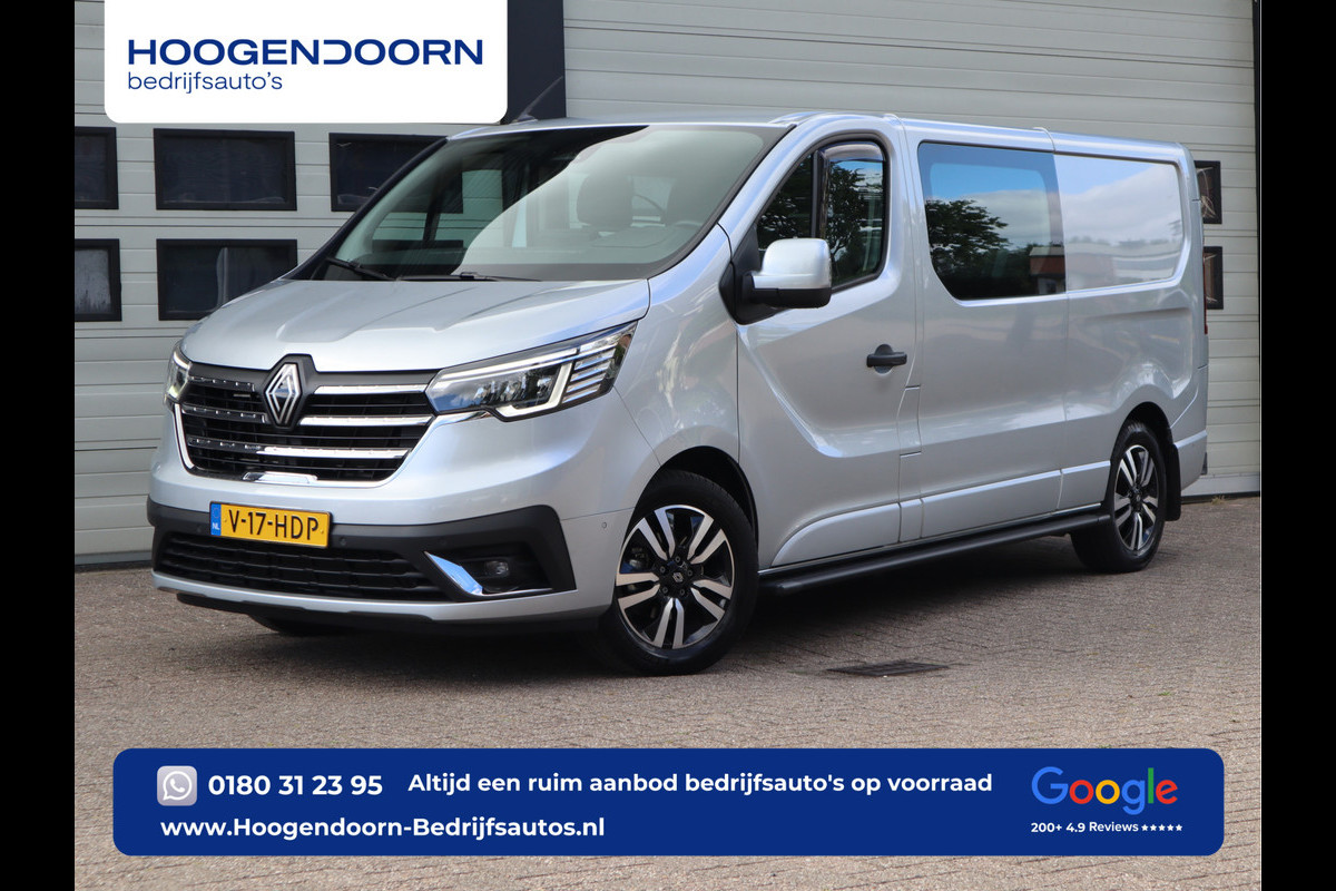 Renault Trafic 2.0 Blue dCi 170 pk T29 L2 Lang - DC 6 Persoons - Trekhaak - Rijklaar Renault Trafic 2.0 Blue dCi 170 pk T29 L2 Lang - DC 6 Persoons - Trekhaak - Rijklaar