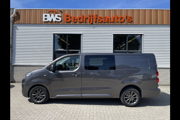 Peugeot Expert 231 L3H1 2.0 BlueHDI 150pk DC 5 persoons Premium / vaste prijs rijklaar € 13.950 ex btw / airco / cruise control / navigatie / grijs metallic / achteruit rijcamera !