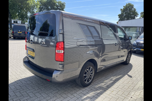 Peugeot Expert 231 L3H1 2.0 BlueHDI 150pk DC 5 persoons Premium / vaste prijs rijklaar € 13.950 ex btw / airco / cruise control / navigatie / grijs metallic / achteruit rijcamera !
