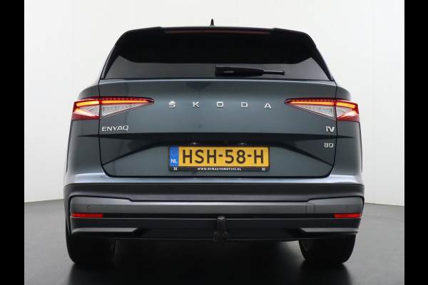 Škoda ENYAQ iV 80 Loft ELEKTRISCHE TREKHAAK | CAMERA | HEAD UP