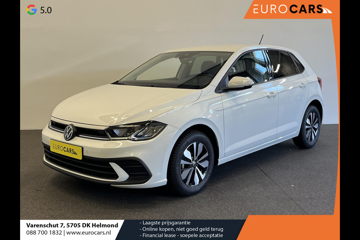 Volkswagen Polo 1.0 TSI Move AUT 70kW Navigatie Apple Carplay/ Android Auto Camera Parkeersensoren Adaptive Cruise Control Stoelverwarming Virtual Cockpit Climate Control Volkswagen Polo 1.0 TSI Move AUT 70kW Navigatie Apple Carplay/ Android Auto Camera Parkeersensoren Adaptive Cruise Control Stoelverwarming Virtual Cockpit Climate Control