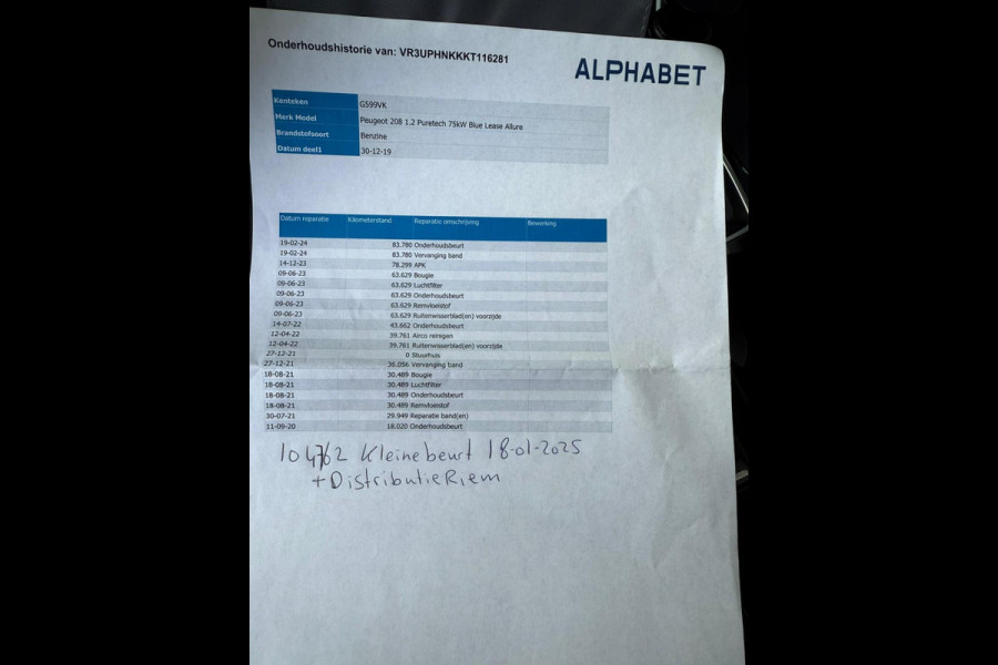 Peugeot 208 1.2 PureTech Blue Lease Allure NAVI | CARPLAY | CAMERA | 1STE EIGENAAR | PDC | BTW | NWE APK