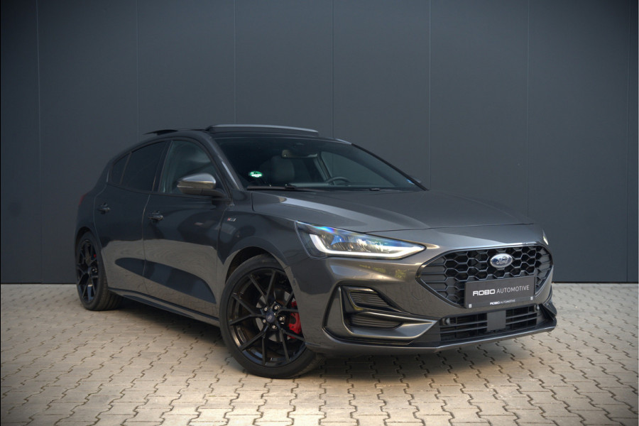 Ford Focus 1.0 EcoBoost Hybrid ST Line X | Bang & Olufsen | Panoramadak | Stuurverwarming | Stoelverwarming | Dodehoekdetectie | Adaptive Cruise Control | Camera | Elektrische Stoel | Keyless | LED | B&O | Leer | Automaat | BTW | Fa
