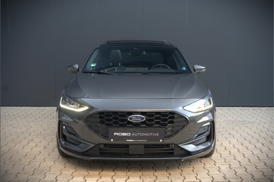 Ford Focus 1.0 EcoBoost Hybrid ST Line X | Bang & Olufsen | Panoramadak | Stuurverwarming | Stoelverwarming | Dodehoekdetectie | Adaptive Cruise Control | Camera | Elektrische Stoel | Keyless | LED | B&O | Leer | Automaat | BTW | Fa