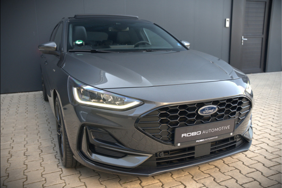 Ford Focus 1.0 EcoBoost Hybrid ST Line X | Bang & Olufsen | Panoramadak | Stuurverwarming | Stoelverwarming | Dodehoekdetectie | Adaptive Cruise Control | Camera | Elektrische Stoel | Keyless | LED | B&O | Leer | Automaat | BTW | Fa