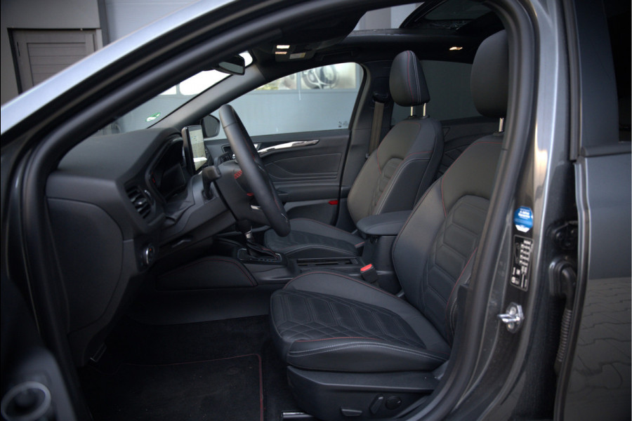 Ford Focus 1.0 EcoBoost Hybrid ST Line X | Bang & Olufsen | Panoramadak | Stuurverwarming | Stoelverwarming | Dodehoekdetectie | Adaptive Cruise Control | Camera | Elektrische Stoel | Keyless | LED | B&O | Leer | Automaat | BTW | Fa