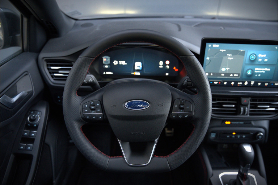 Ford Focus 1.0 EcoBoost Hybrid ST Line X | Bang & Olufsen | Panoramadak | Stuurverwarming | Stoelverwarming | Dodehoekdetectie | Adaptive Cruise Control | Camera | Elektrische Stoel | Keyless | LED | B&O | Leer | Automaat | BTW | Fa