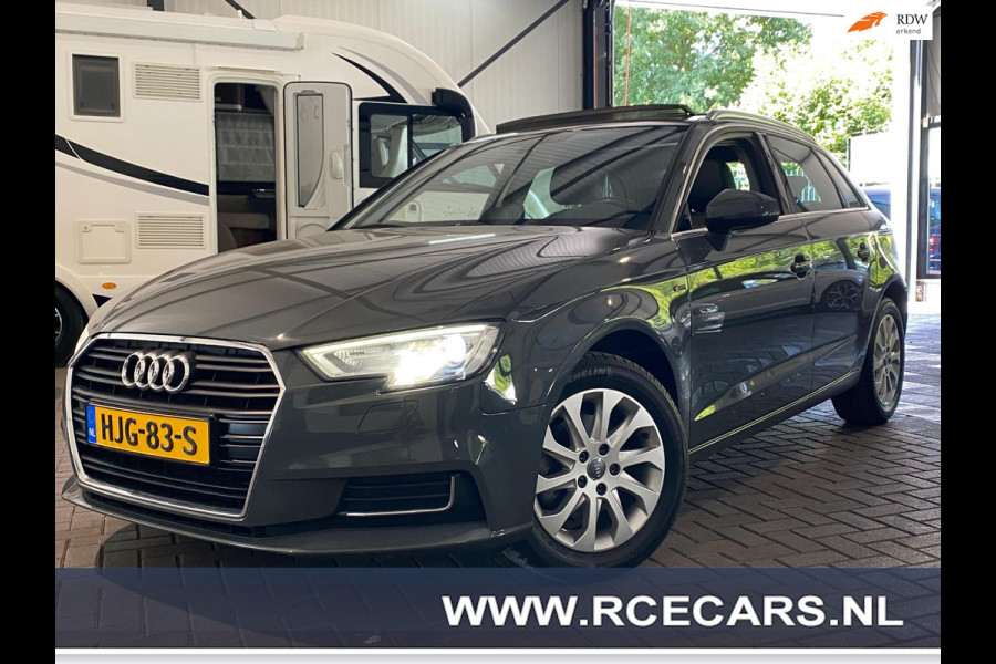 Audi A3 Sportback 1.0 TFSI Sport S Line Edition |Pano-Opendak|Electr-Trekhaak|Leder-Stof|Stoelverw|Xenon|Cruise|PDC|Clima