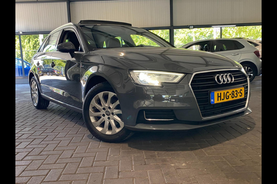 Audi A3 Sportback 1.0 TFSI Sport S Line Edition |Pano-Opendak|Electr-Trekhaak|Leder-Stof|Stoelverw|Xenon|Cruise|PDC|Clima