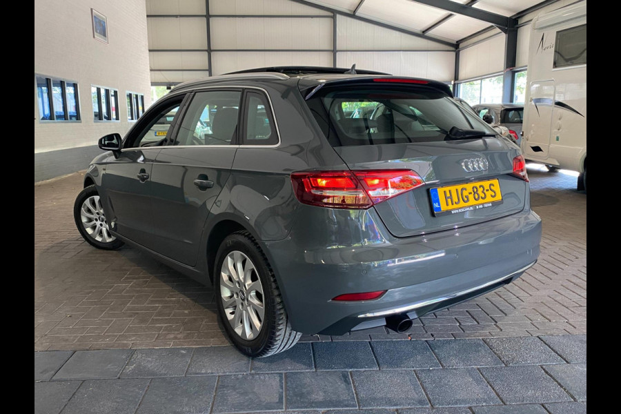 Audi A3 Sportback 1.0 TFSI Sport S Line Edition |Pano-Opendak|Electr-Trekhaak|Leder-Stof|Stoelverw|Xenon|Cruise|PDC|Clima
