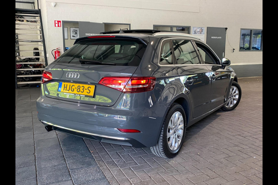 Audi A3 Sportback 1.0 TFSI Sport S Line Edition |Pano-Opendak|Electr-Trekhaak|Leder-Stof|Stoelverw|Xenon|Cruise|PDC|Clima