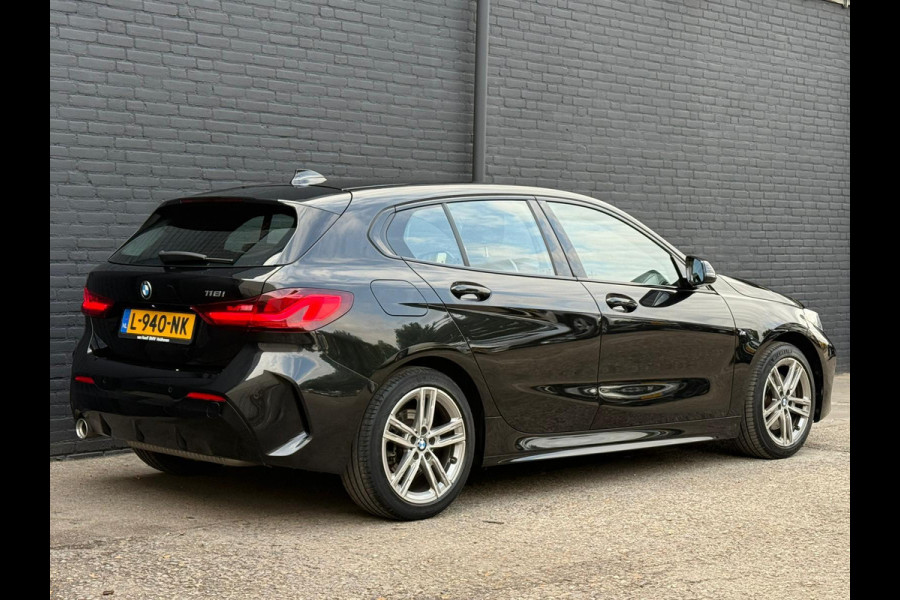 BMW 1-serie 118i M SPORT Plus NAVI | PDC | LEDER | CRUISE | AUTOMAAT | BTW