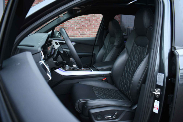 Audi Q7 55 TFSI quattro S-Line 7-pers Pano S-zetels Trekh ACC HUD B&O 360 Soft-close