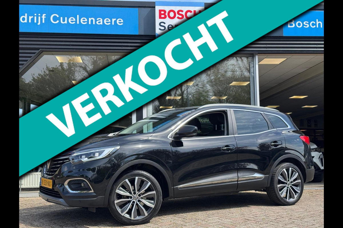 Renault Kadjar TCe 140 Intens Trekhaak / Leer / LM 19'' / stoelverw. / P-sensor & camera Renault Kadjar TCe 140 Intens Trekhaak / Leer / LM 19'' / stoelverw. / P-sensor & camera