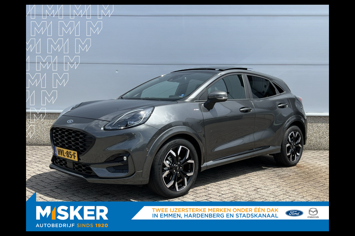 Ford Puma 1.0 EB Hyb ST-Line X AUTOMAAT! TREKHAAK! PANODAK! DRIVERPACK! Ford Puma 1.0 EB Hyb ST-Line X AUTOMAAT! TREKHAAK! PANODAK! DRIVERPACK!