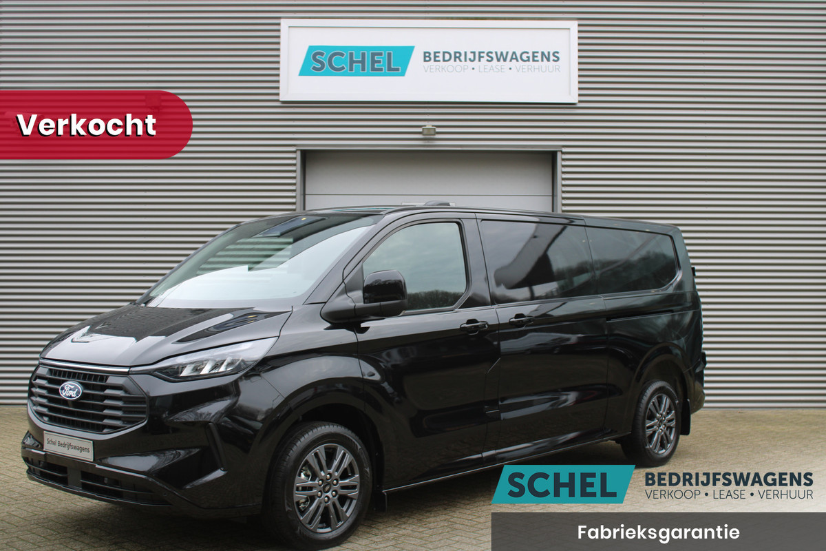 Ford Transit Custom 320 2.0 TDCI L2H1 Limited 170pk - 2x Schuifdeur - Adaptive Cruise - Blind spot - Navigatie - Camera - Draadloos laden - Stoelver