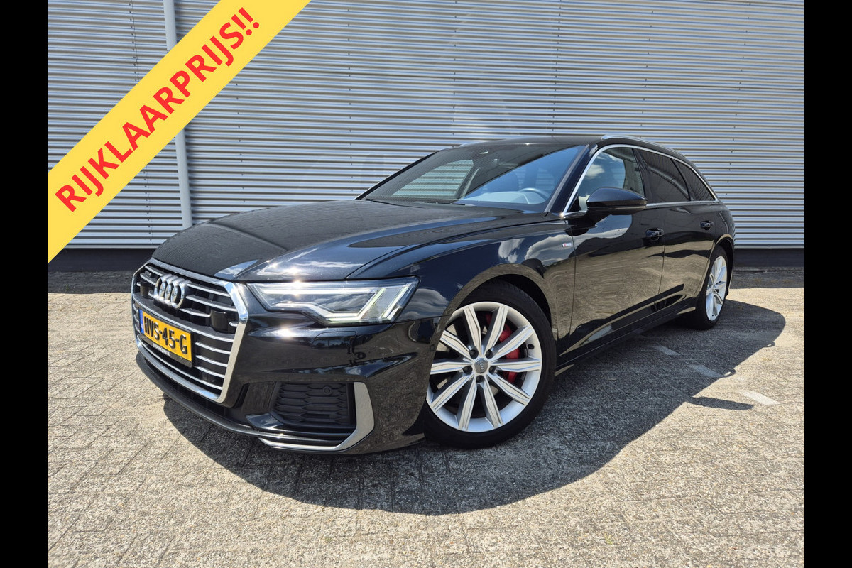 Audi A6 Avant 55 TFSI e quattro 370PK Hybrid plug-in,S-Line,virtueeldashbord,Leder/Alcantara,Adap Cruise, Audi A6 Avant 55 TFSI e quattro 370PK Hybrid plug-in,S-Line,virtueeldashbord,Leder/Alcantara,Adap Cruise,