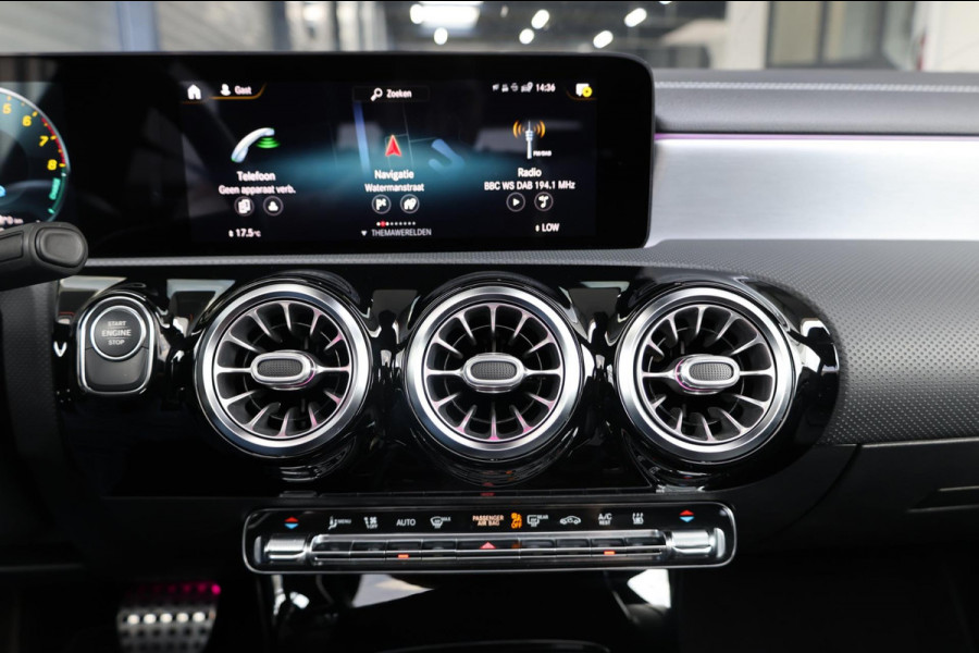 Mercedes-Benz A-Klasse 250 e AMG Line LED/SFEER/PANORAMADAK/LEER+S.VERWARMING+MEMORY/19"LMV/360 CAM/LINE/ACC/ECC/12 MDN GARANTIE!