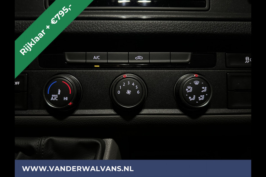 Volkswagen Crafter 2.0 TDI 140pk L3H3 L2H2 Euro6 RIJKLAAR Airco | Navigatie | Apple Carplay | Android Auto | Cruisecontrol Bijrijdersbank, 3000kg trekvermogen, zilver