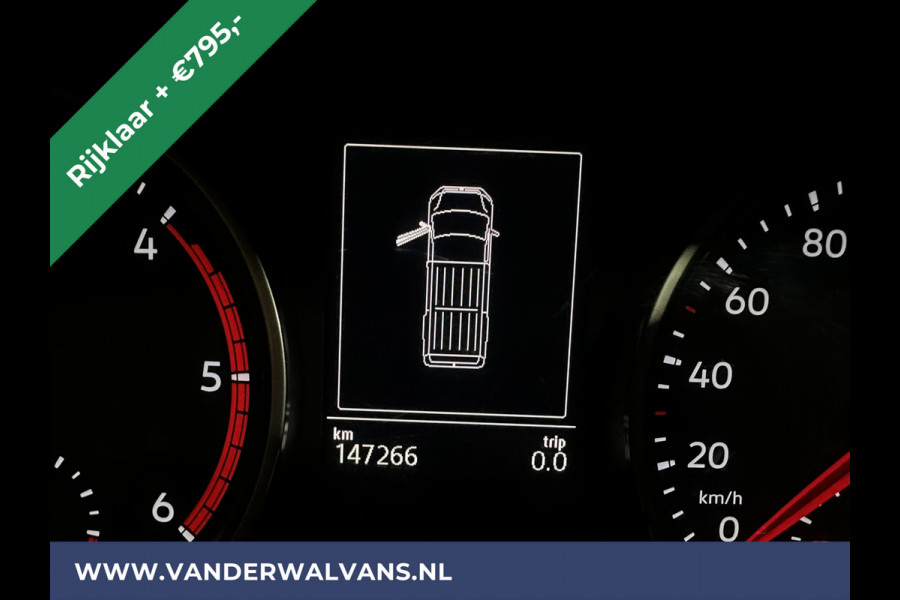 Volkswagen Crafter 2.0 TDI 140pk L3H3 L2H2 Euro6 RIJKLAAR Airco | Navigatie | Apple Carplay | Android Auto | Cruisecontrol Bijrijdersbank, 3000kg trekvermogen, zilver
