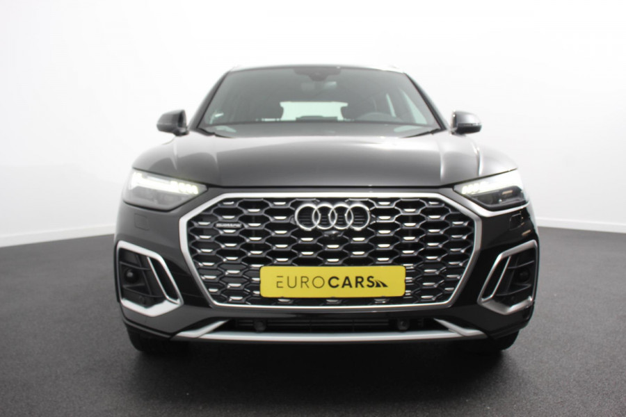 Audi Q5 Sportback 50 TFSI e S Edition S-Tronic Plug in Hybrid | Navigatie | Climate Control | Camera | Adaptive Cruise Control | Elektrische Achterklep | Led Matrix | Stoelverwarming |