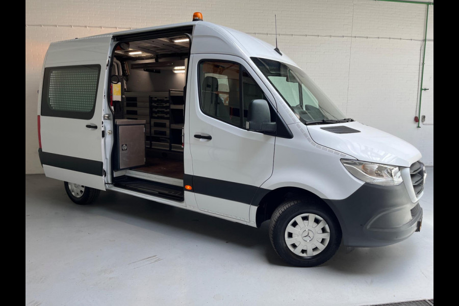 Mercedes-Benz Sprinter Servicewagen 316 Automaat 2.2 CDI 160PK EURO VI-D L2H2 Inrichting Omvormer V230 Standkachel RIJKLAARPRIJS