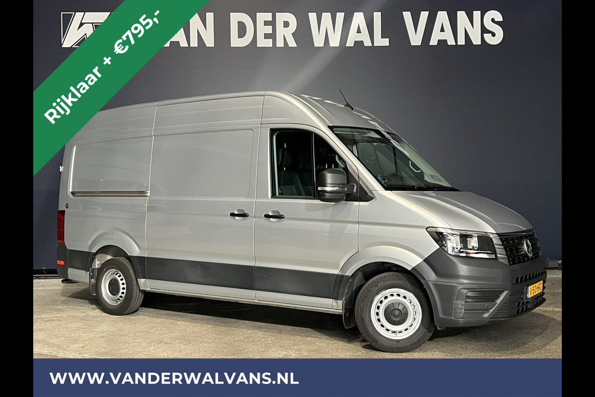 Volkswagen Crafter 2.0 TDI 140 pk L3H3 L2H2 Euro6 RIJKLAAR Airco | Camera | Apple Carplay | Cruisecontrol Parkeersensoren, Android Auto, Chauffeursstoel, Bijrijdersbank, 3000kg trekvermogen, zilver Volkswagen Crafter 2.0 TDI 140 pk L3H3 L2H2 Euro6 RIJKLAAR Airco | Camera | Apple Carplay | Cruisecontrol Parkeersensoren, Android Auto, Chauffeursstoel, Bijrijdersbank, 3000kg trekvermogen, zilver