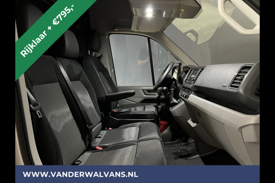 Volkswagen Crafter 2.0 TDI 140 pk L3H3 L2H2 Euro6 *Rijklaar Direct Rijden* Airco | Camera | Apple Carplay | Cruisecontrol Parkeersensoren, Android Auto, Chauffeursstoel, Bijrijdersbank, 3000kg trekvermogen, zilver