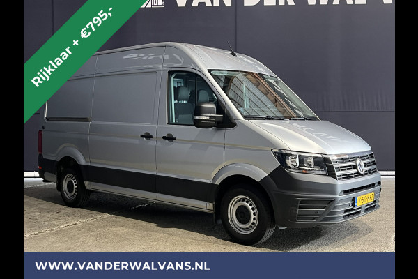 Volkswagen Crafter 2.0 TDI 140 pk L3H3 L2H2 Euro6 *Rijklaar Direct Rijden* Airco | Camera | Apple Carplay | Cruisecontrol Parkeersensoren, Android Auto, Chauffeursstoel, Bijrijdersbank, 3000kg trekvermogen, zilver