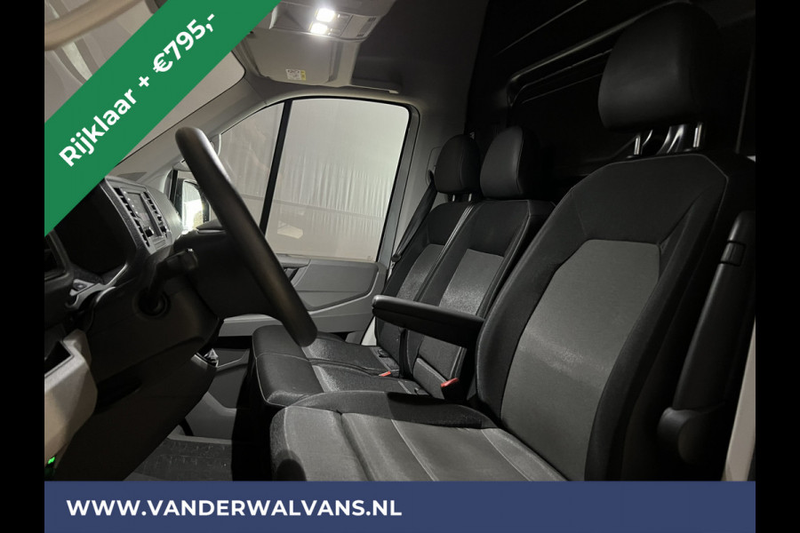 Volkswagen Crafter 2.0 TDI 140 pk L3H3 L2H2 Euro6 *Rijklaar Direct Rijden* Airco | Camera | Apple Carplay | Cruisecontrol Parkeersensoren, Android Auto, Chauffeursstoel, Bijrijdersbank, 3000kg trekvermogen, zilver