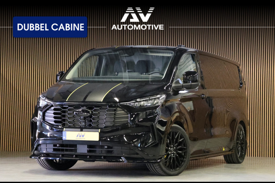 Ford Transit Custom 320 2.0 TDCI L2H1 DC Limited 170 PK | BPM VRIJ | ACC | Blind Spot | Navigatie | Camera | CarPlay | Lane Assist | Stoelverwarming Raptor Edition | NL Auto | 6-Zitter | Dubbel Cabine