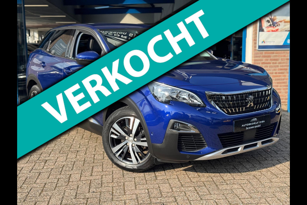 Peugeot 3008 1.2 PureTech Allure 2017 AUT NAVI AIRCO NAP! Peugeot 3008 1.2 PureTech Allure 2017 AUT NAVI AIRCO NAP!