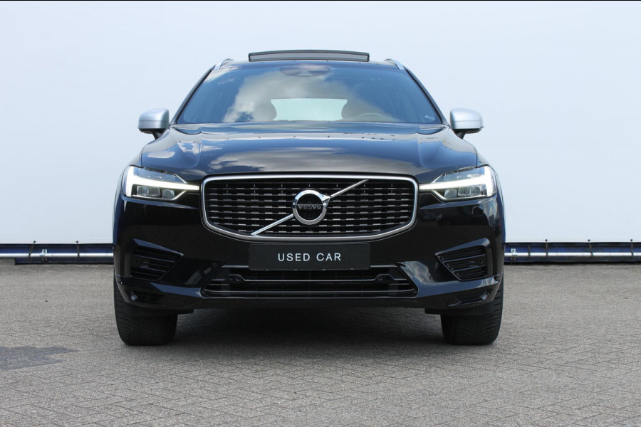 Volvo XC60 T8 Twin Engine AWD R-Design Luchtvering / Head-up display / BLIS / Elektrisch bedienbare bestuurderstoel met geheugen / Cruise control / Achteruitrij camera / Apple Carplay / Android auto /