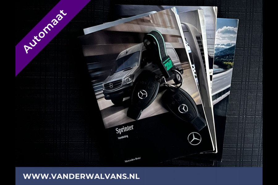 Mercedes-Benz Sprinter 311 CDI Automaat L3H2 *Post NL inrichting* Euro6 Camera sidebars, 270 graden achterdeuren, schappen, doorloopdeur
