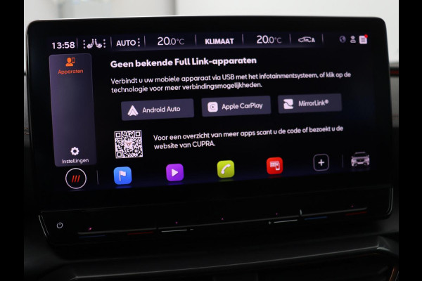 CUPRA Formentor 1.4 e-Hybrid VZ Performance | 245 PK | Stoel & stuurverwarming | Adaptive cruise | Camera | Carplay | Sfeerverlichting | Keyless | Navigatie | Sportstoelen | Full LED | PHEV