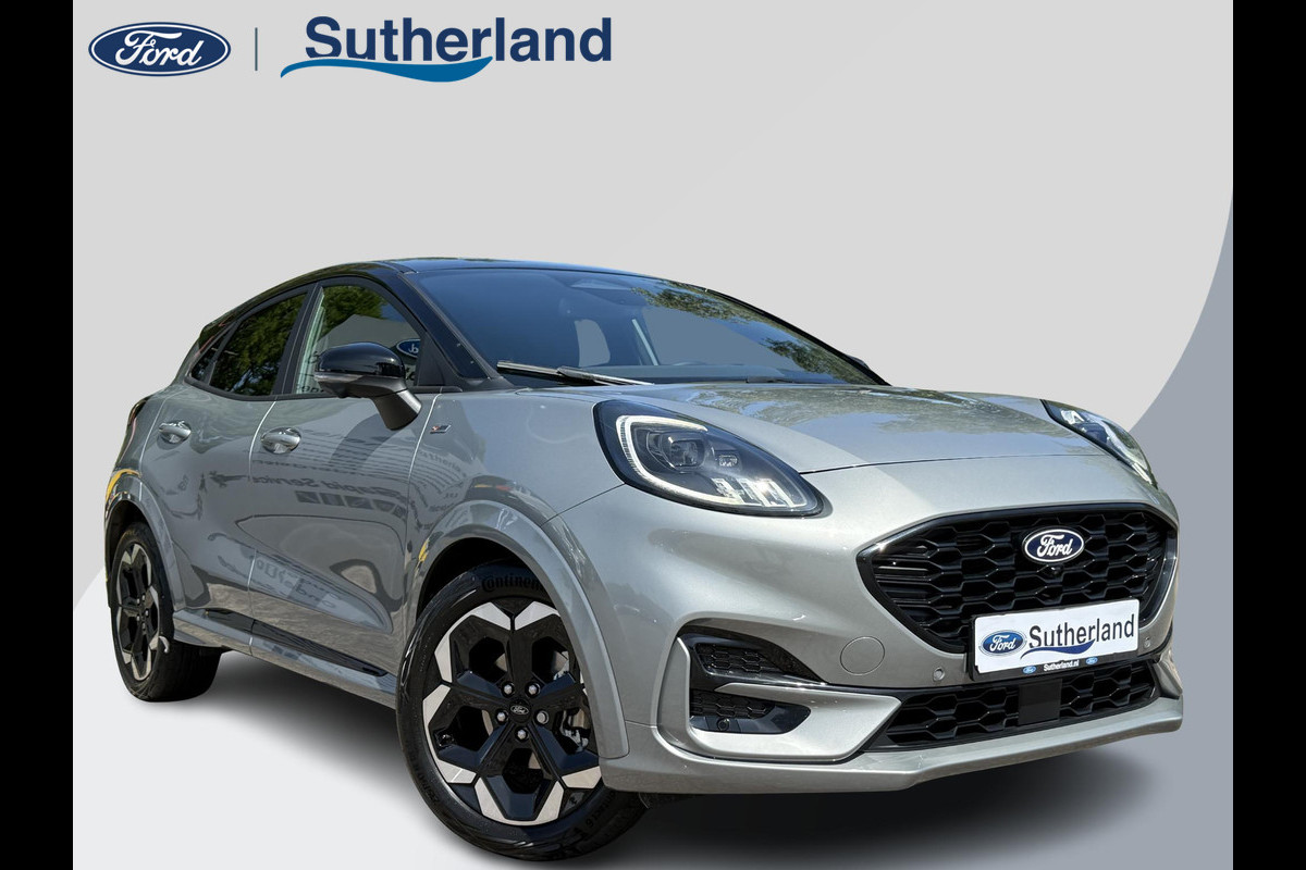 Ford Puma 1.0 EcoBoost Hybrid ST-Line X 125pk | Afneembare trekhaak | Adaptive cruise control | 360graden camera | Winter Pack | Dodehoekdetectie | Half Leder | Bang&Olufsen audio Ford Puma 1.0 EcoBoost Hybrid ST-Line X 125pk | Afneembare trekhaak | Adaptive cruise control | 360graden camera | Winter Pack | Dodehoekdetectie | Half Leder | Bang&Olufsen audio