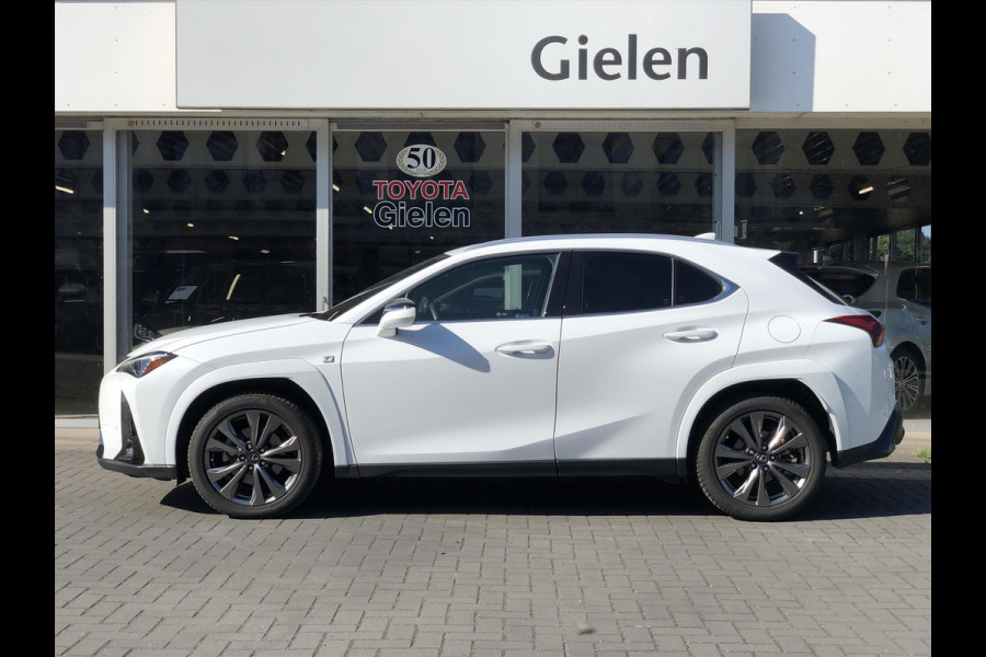Lexus UX 250h F Sport Line | Facelift, Head up display, Blind Spot, 18 inch, Parkeersensoren, Stoel + Stuurverwarming, Groot scherm