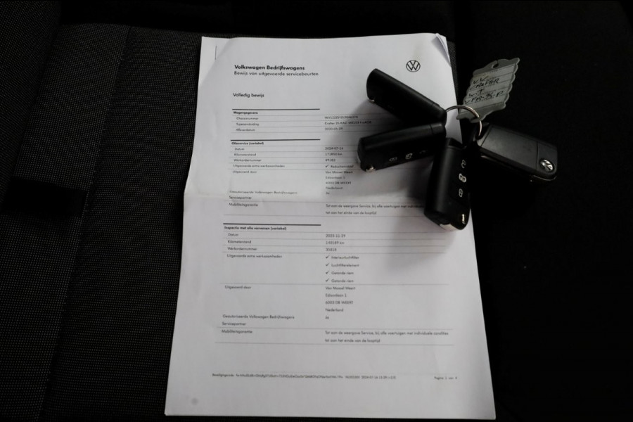 Volkswagen Crafter 35 2.0 TDI 140pk DSG-Automaat L3H2 (L2H1) Navi/Camera/Inrichting 05-2020