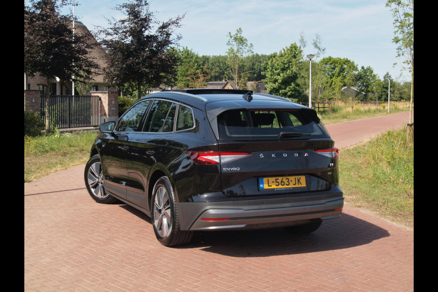 Škoda ENYAQ iV 80 | Panoramadak | Camera | Apple Carplay | Cruise Control | Leer |