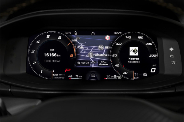 CUPRA Terramar 1.5 TSI e-Hybrid 272 PK VZ Performance | S/K-Panodak | Sennheiser Audio | Adapt. Cruise | Memory Stoel | Stoel-+Stuurverw. | PDC | 360 Camera | NAV + App. Connect | ECC | Elek. Klep | LM 19" | Dark Void lak | 5209