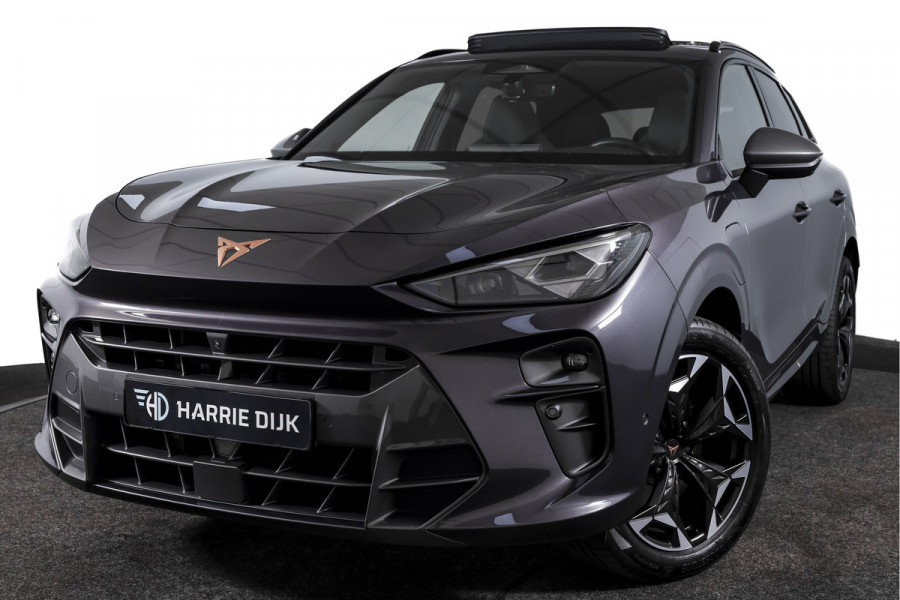 CUPRA Terramar 1.5 TSI e-Hybrid 272 PK VZ Performance | S/K-Panodak | Sennheiser Audio | Adapt. Cruise | Memory Stoel | Stoel-+Stuurverw. | PDC | 360 Camera | NAV + App. Connect | ECC | Elek. Klep | LM 19" | Dark Void lak | 5209