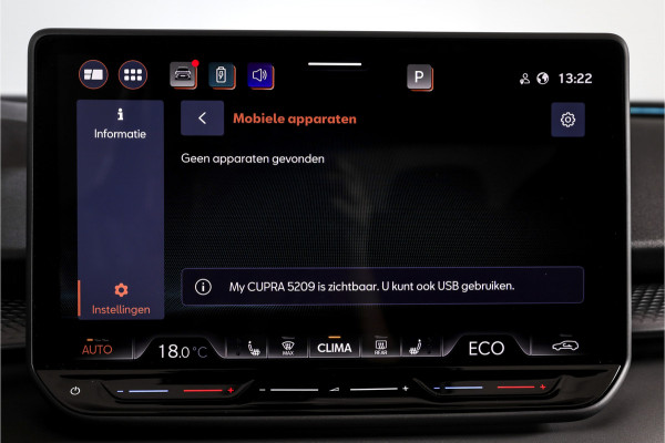 CUPRA Terramar 1.5 TSI e-Hybrid 272 PK VZ Performance | S/K-Panodak | Sennheiser Audio | Adapt. Cruise | Memory Stoel | Stoel-+Stuurverw. | PDC | 360 Camera | NAV + App. Connect | ECC | Elek. Klep | LM 19" | Dark Void lak | 5209