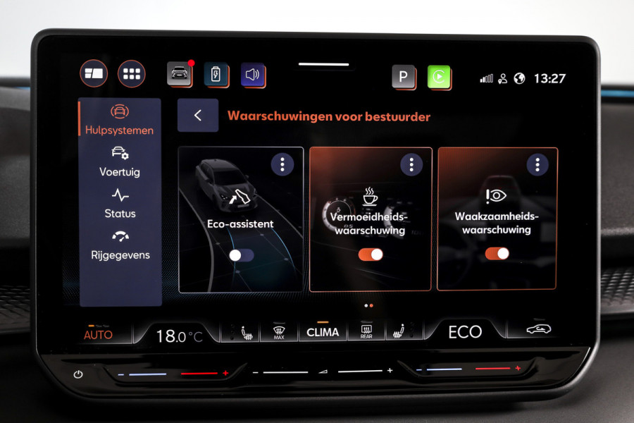 CUPRA Terramar 1.5 TSI e-Hybrid 272 PK VZ Performance | S/K-Panodak | Sennheiser Audio | Adapt. Cruise | Memory Stoel | Stoel-+Stuurverw. | PDC | 360 Camera | NAV + App. Connect | ECC | Elek. Klep | LM 19" | Dark Void lak | 5209