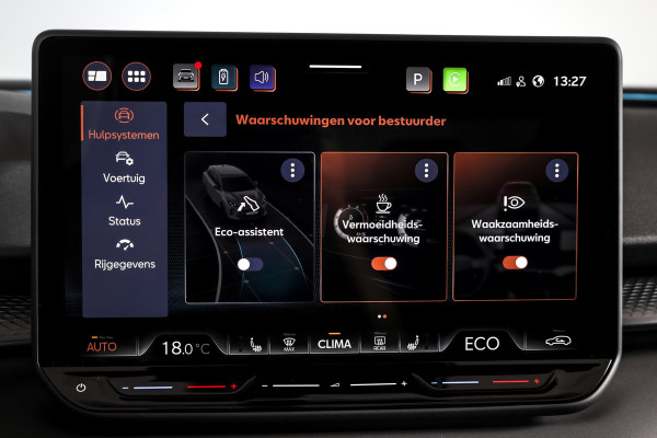 CUPRA Terramar 1.5 TSI e-Hybrid 272 PK VZ Performance | S/K-Panodak | Sennheiser Audio | Adapt. Cruise | Memory Stoel | Stoel-+Stuurverw. | PDC | 360 Camera | NAV + App. Connect | ECC | Elek. Klep | LM 19" | Dark Void lak | 5209