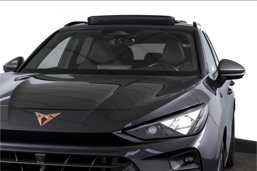 CUPRA Terramar 1.5 TSI e-Hybrid 272 PK VZ Performance | S/K-Panodak | Sennheiser Audio | Adapt. Cruise | Memory Stoel | Stoel-+Stuurverw. | PDC | 360 Camera | NAV + App. Connect | ECC | Elek. Klep | LM 19" | Dark Void lak | 5209