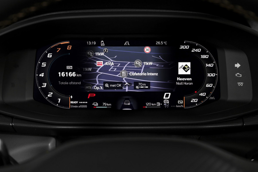 CUPRA Terramar 1.5 TSI e-Hybrid 272 PK VZ Performance | S/K-Panodak | Sennheiser Audio | Adapt. Cruise | Memory Stoel | Stoel-+Stuurverw. | PDC | 360 Camera | NAV + App. Connect | ECC | Elek. Klep | LM 19" | Dark Void lak | 5209