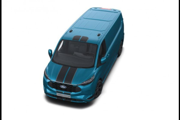 Ford Transit Custom 320 2.5 PHEV L2H1 Sport 233pk | Inklapbare trekhaak | 19 inch lichtmetalen Sport velgen (mat zwart) | Verwarmbaar stuurwiel  | Navigatie systeem | B&O speakers